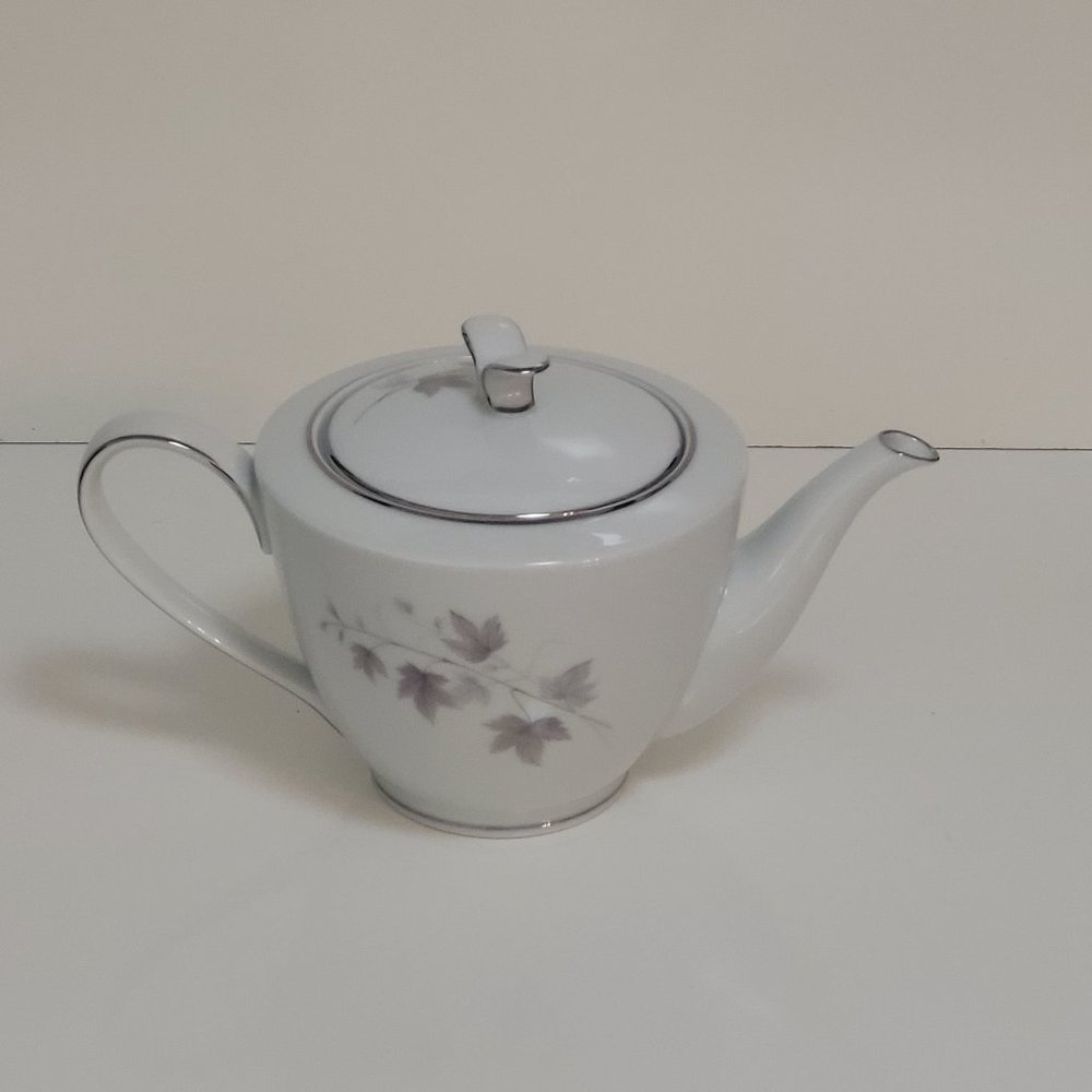 Noritake Harwood 6312 China Teapot & Lid Vintage Japanese China 1960's
